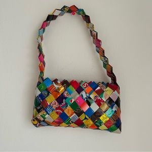 Y2K Candy Wrapper Purse